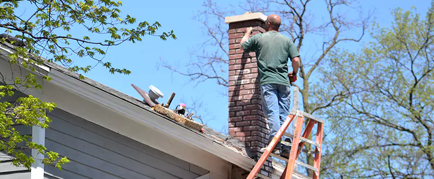 Vinyl and PVC Chimney Flashing Installation in Snellville, GA